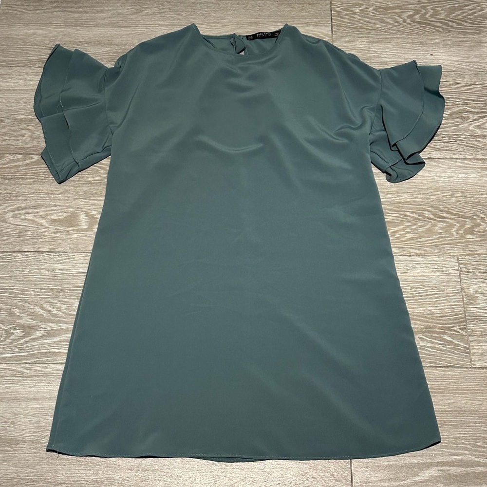 Zara Frill Sleeve Dress
